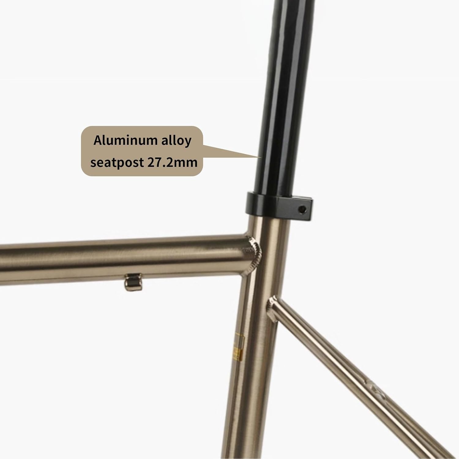 TUJISEK 700C Road Bike Frameset 44cm 47cm 50cm 53cm 56cm Bicycle Frame Chrome-Molybdenum Steel C/Rim Brake Bike Frame F100mm R130mm QR BSA BB68mm(47cm)