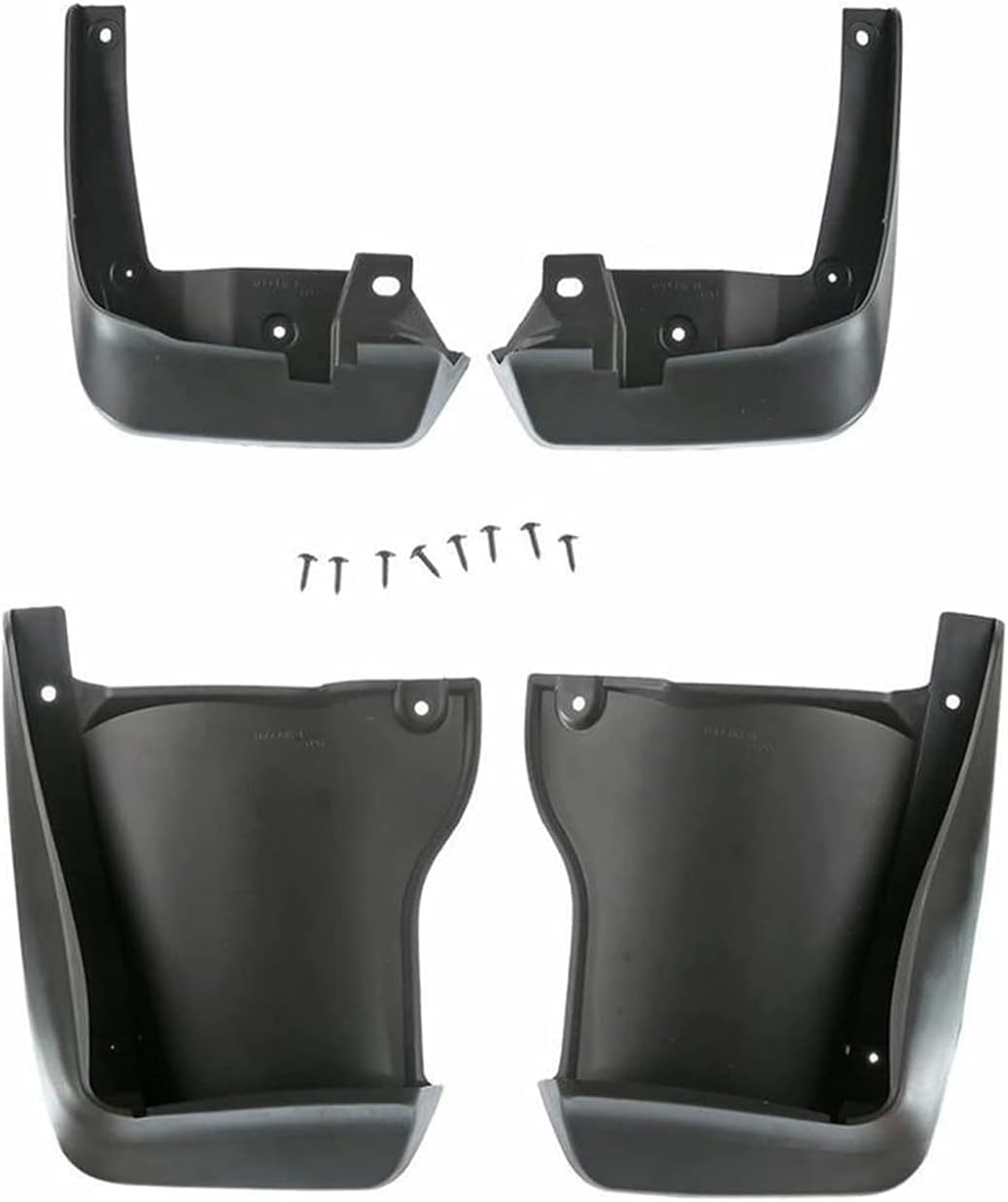 Rscbb Normal 4 Pcs Car Mud Flaps Splash Guards For Honda Accord Berline 2008-2012, Easy Installation Mudguards Front Rear Mud Flaps Splashproof Waterproof Car Accessories, 2011-2012