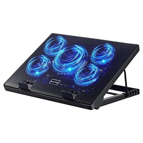 Kootek Laptop Cooling Pad with LED Lights and USB Ports Cover