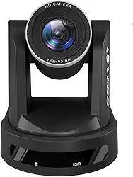 Câmera HDMI PTZ com zoom óptico de 10x Câmera Web de videoconferência para reuniões, transmissões ao vivo e chamadas de vídeo do Skype e do Teams na igreja