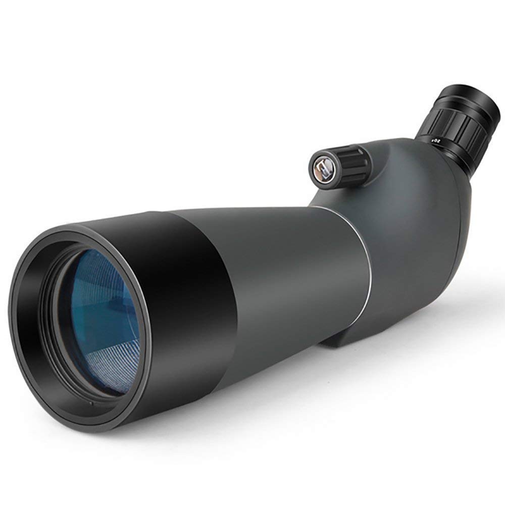 Teleskop - Monokular o dużej mocy 20-60x60 Zoom Zoom Outdoor Przenośny ręczny monokular HD Okular kątowy 45 stopni ze statywem do uprawiania sportów na świeżym powietrzu, wodoodporny