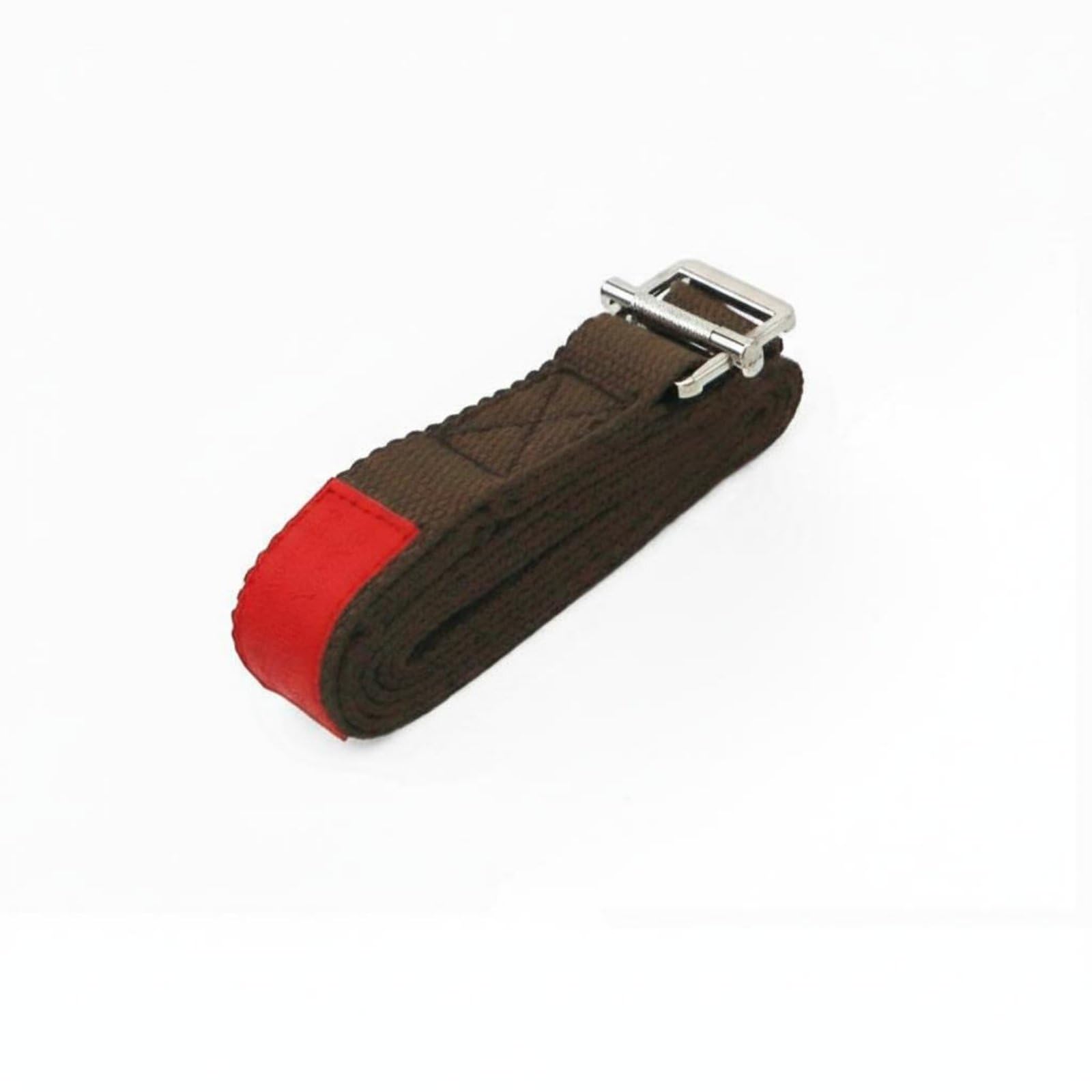 Stretching Belt Belt Deepen Stretches Stretching Strap Stretching Strap with Buckle Improve Flexibility Cotton Stretching Belt, Brown, 0.5M|Yoga Straps