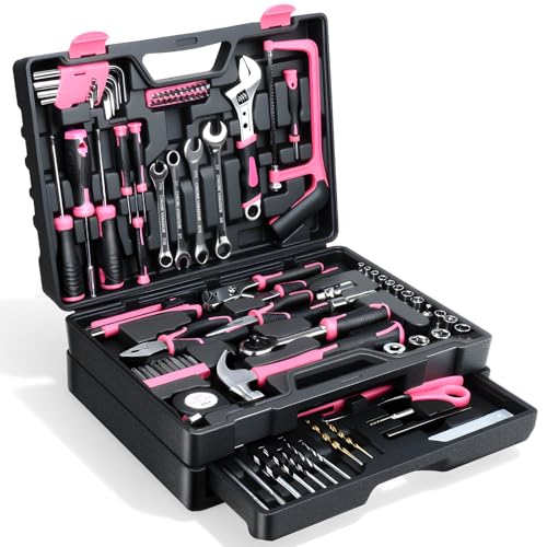 Tool Set- 412 Piece Home Repair/Auto Tool Kit, Storage Organizer