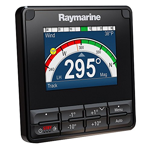 Raymarine P70S Control Piloto Automtico con Pantalla de 3.5 Pulgadas Resistencia al Agua IPX6 E70328 Unidad, Negro