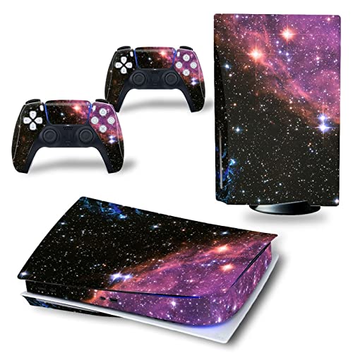 �ی� For PS5 Skin Disc Edition Anime Console And Controller Vinyl Cover Skins Wraps For PS5 Disc Version 32441 �C�A�Ȃ��A�c�����Ȃ�(2)