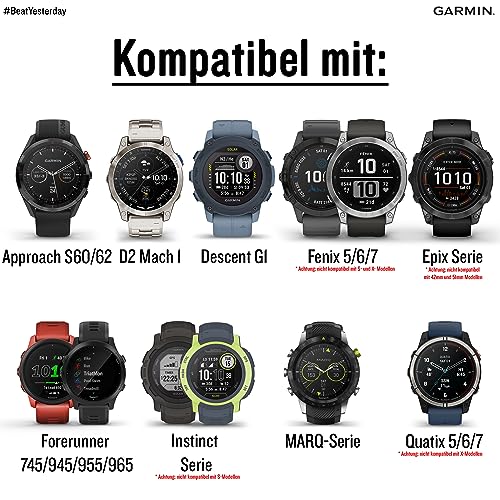 Garmin Pulseira de nylon UltraFit (22 mm) - preta