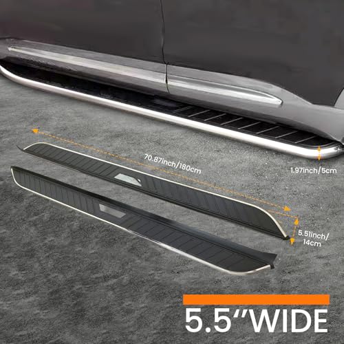 Estribos laterales de aluminio para Grand Cherokee 2022-2025 miniatura 4