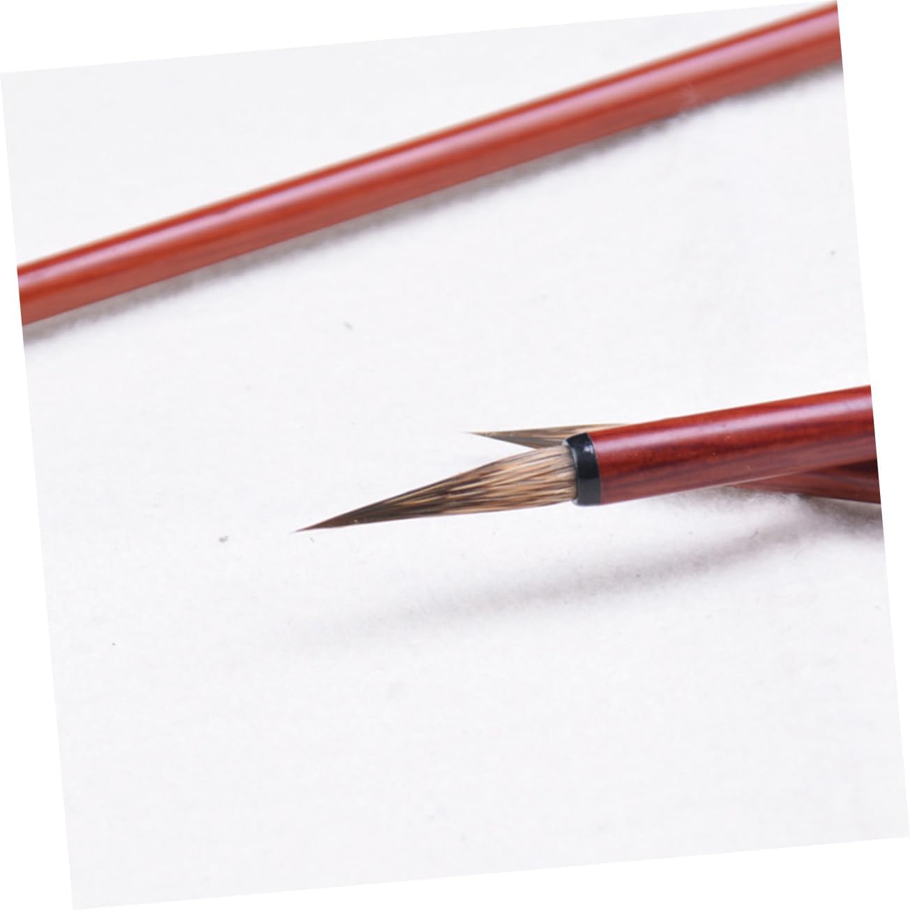2Pcs Chinese Calligraphy Brush for Sumi Painting Handmade Maobi for Professionals Beginners Students for Calligraphy Enthusiasts