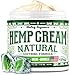 Pain Relief Cream with Hemp Oil - 8000 mg Extract - Arthritis, Back, Sciatica, Neck, Knee, Neuropathy Pain Relief - Safe to use with Arthritis Gloves, Back Massager, Knee Brace - USA Hemp Cream 3.4oz