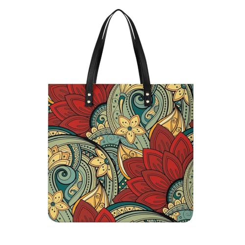 Sac à main fleurs abstraites pour exprimer votre créativité au quotidien