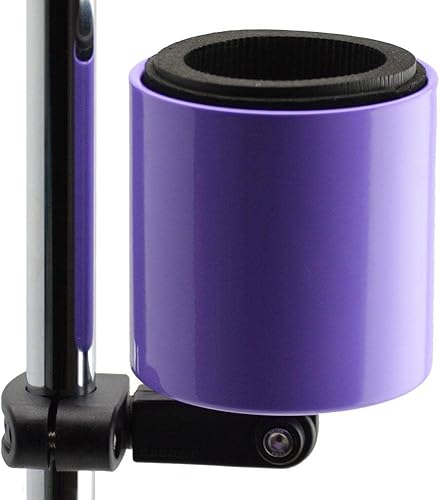 Kroozie Soporte para botellas de bicicleta de lujo, universal, de acero inoxidable, para manillares, para barras verticales o en ángulo y bebidas de