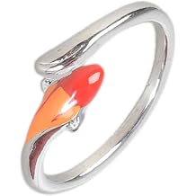 Uitndvyte Kois Fish Shape Rings Small Open Fashion Unisex Adjustable Vintage Jewelry Accessories Girlfriend Metal Jewelry