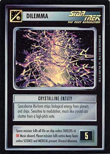 Star Trek Ccg 1e Ref Reflections Foil Crystalline Entity 11vr At Amazon S Entertainment Collectibles Store Star Trek Ccg 1e Ref Reflections Foil Crystalline Entity 11vr At Amazon S Entertainment Collectibles Store