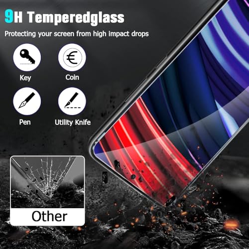 Image of Screen Protector for Huawei Honor 8A | 8A Pro | 8A Prime | Play 8A (Black) Tempered Glass Edge-to-Edge 6D Screen Guard With Installation Ki