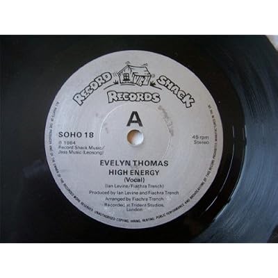 EVELYN THOMAS High Energy UK 7" 45