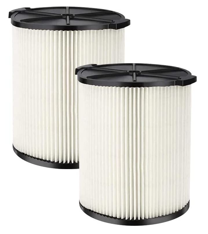 Photo 1 of **SEE NOTES** VF4000 Wet/Dry Vac Filter Replacement,Compatible with Ridgid 72947 Vacs 5-20 Gal Vac Also fits for Craftsman 17816, Husky 6-9 Gal WD5500 WD0671 RV2400A RV2600B,2 Pack