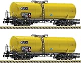 loco fleischmann 1 pièce 825816 Lot de 2 chariots-citernes GATX, Ep. VI