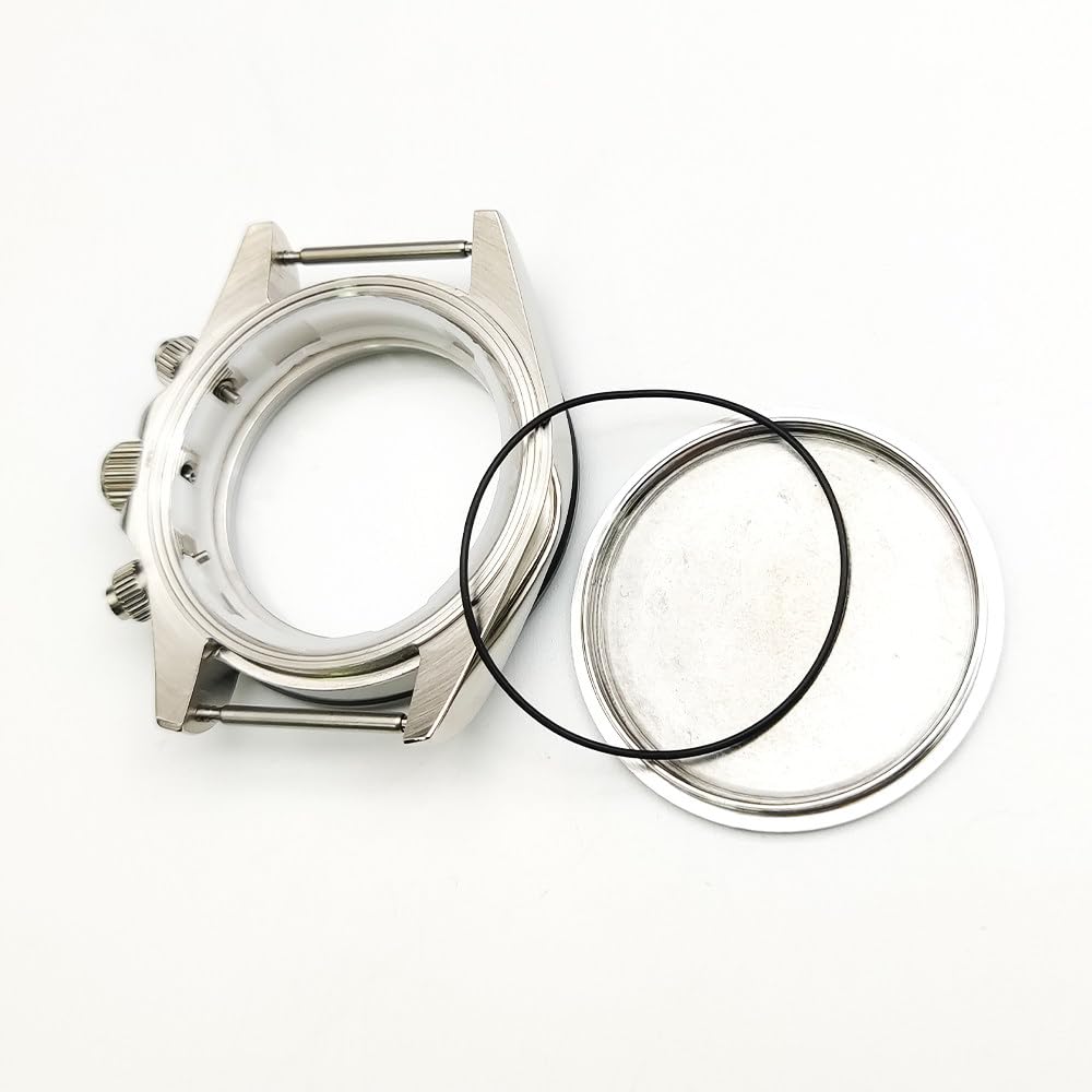39,5mm Stal Nierdzewna Zegarek Części Mod, Wkładka Bezel, 32,5mm Tarcza, Zegar Wskazówki Set, Nie Zawiera VK63 Mechanizm Mecha-Kwarcowy Zegarek Modyfikacja Kit dla Rolex Daytona