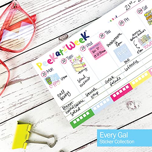 image for Denise Albright 432 Planner Stickers - Every Gal Collection, for Holid