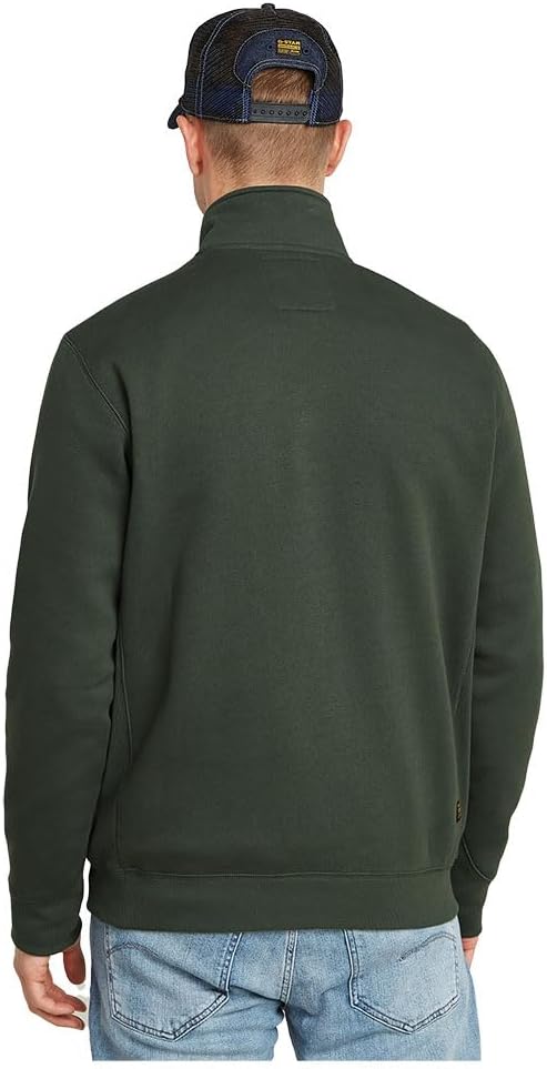 G-Star Men's Premium Core Half Zip Sweater