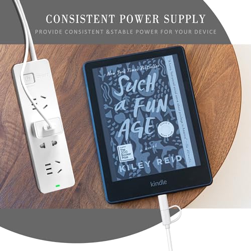 Cargador Kindle Fire HDX cable Micro USB para Oasis y Echo Dot 2 6