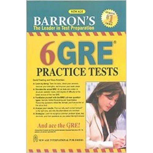 Barron`S 6 Gre Practice Tests