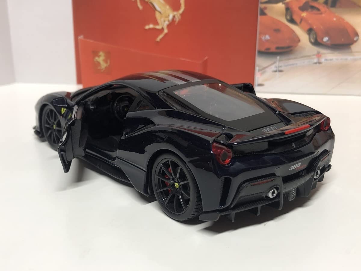 Amazon | Burago 1/24 Ferrari 488 Pista ダークブルー