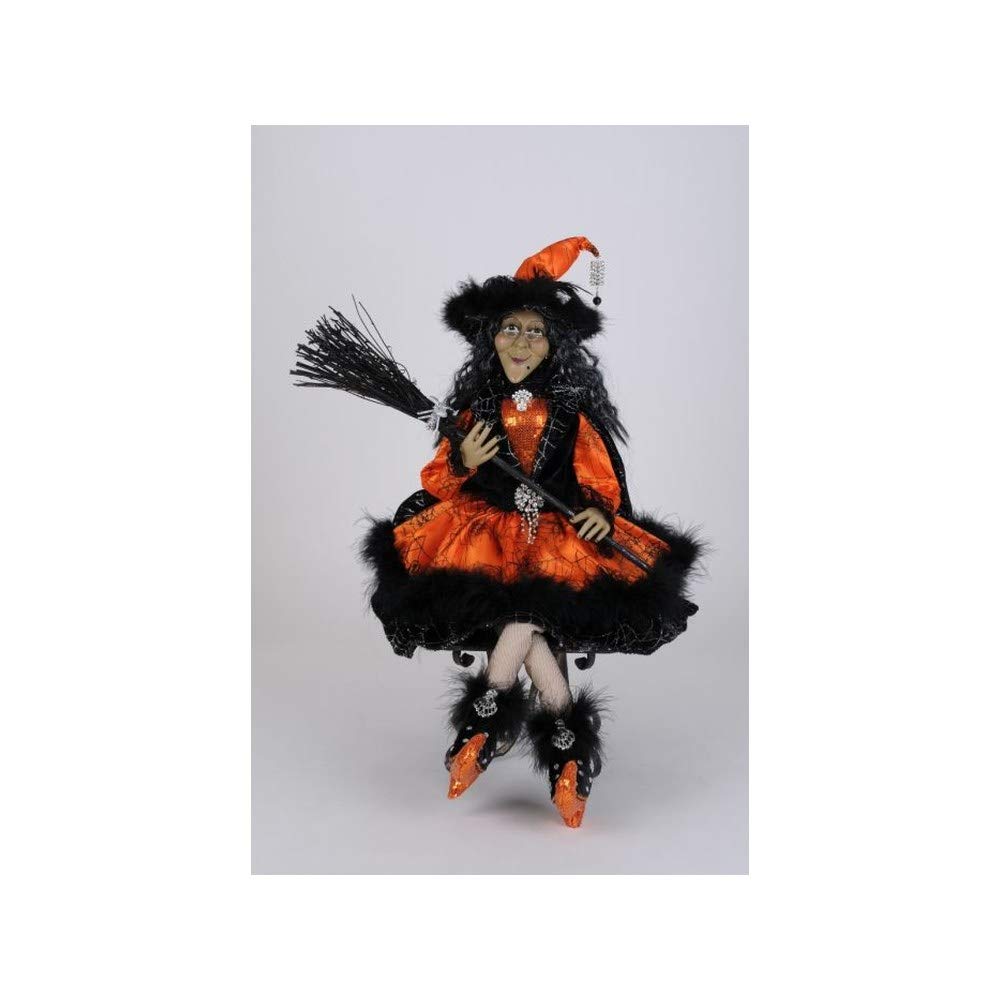Karen DidionLady Halloween Witch Figurine, 24 Inches, HA26-13