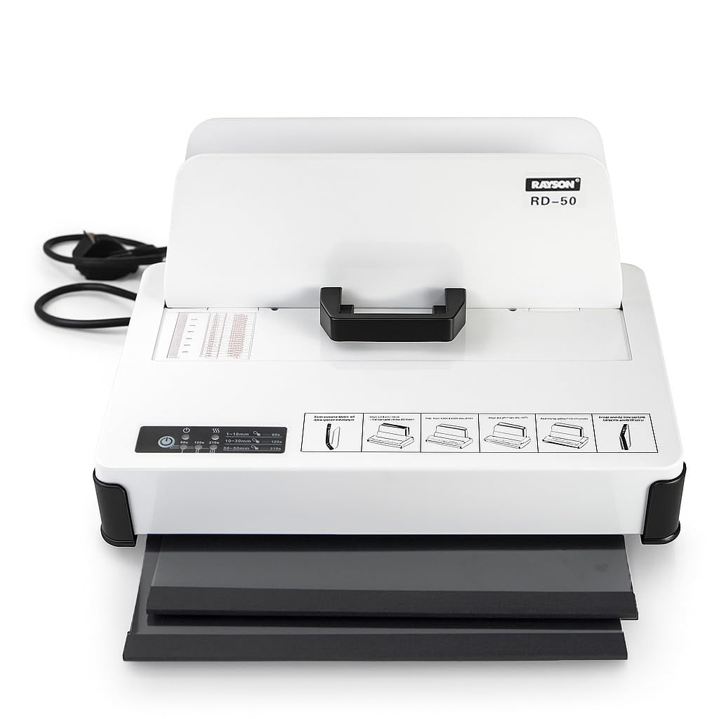 RAYSON Thermal Binding Machine, Binds 500 Sheets, RD-50