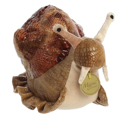 Aurora&reg; Realistic Miyoni&reg; Garden Snail Stuffed Animal - Lifelike Details Make a Cherished...
