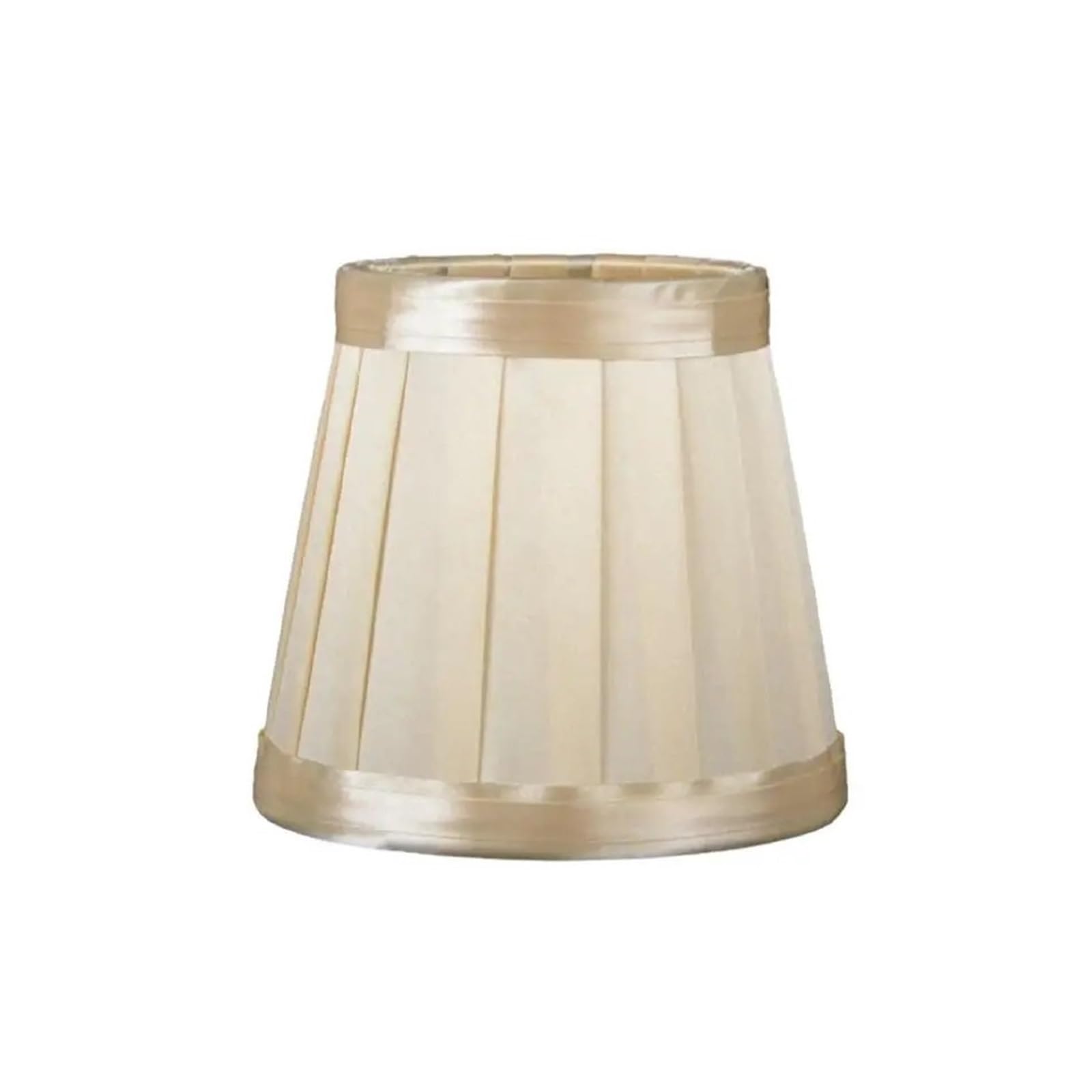 HKYBCF Lamp Shade Table Lamp Shade Cover Replacement Light Golden Cloth Lampshade Sturdy Versatile for Bedroom