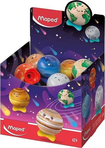 Taille-crayons Maped Planète idéal pour organiser le bureau des enfants