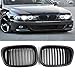 Yuk Noir mat avant Rein Grilles Grill pour E39 4DR 525I 528i 530I 540I M5 2000-2003