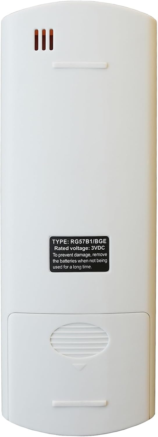 Replacement Remote Control Compatible for DuctlessAire RG57A6/BGEFU1 DA1221-H2-I DA1821-H2-I DA2421-H2-I 21 SEER 12,000 BTU 1-Ton AHRI Mini Split Air Conditioner