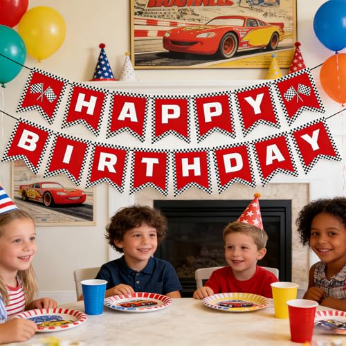Image of Happy Birthday Banner Birthday Party Supplies (hbghdhf)