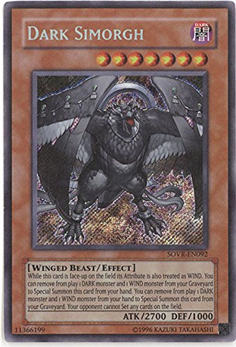 Yu-Gi-Oh! - Dark Simorgh (SOVR-EN092) - Stardust Overdrive - Unlimited Edition - Secret Rare