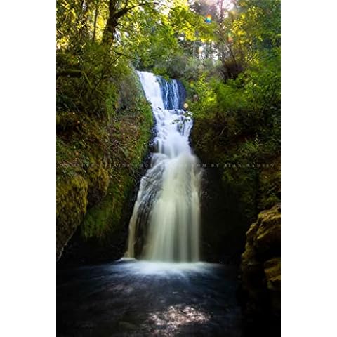 Bridal Veil Falls Print by Southern Plains Photography Cover