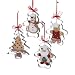 4" GINGERBREAD INSIDE COOKIE CUTTER ORNAMENT