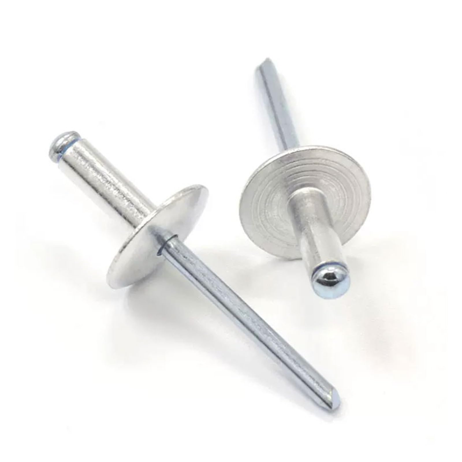 Duży nit kołnierzowy， 50 sztuk aluminiowych dużych nitów z łbem kołnierzowym, nitów zrywalnych, dekoracji Pop Nail, aluminiowych nitów(3.2x6x9.5mm)