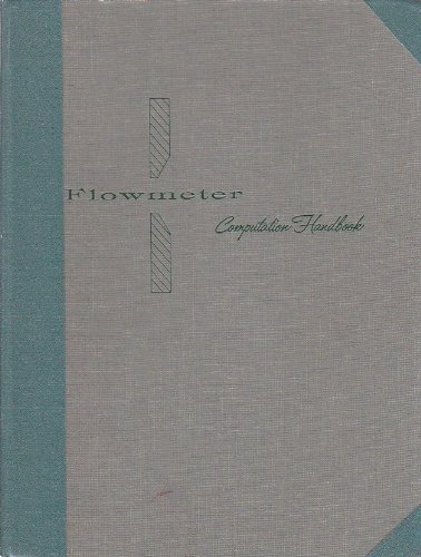Flowmeter: Computation Handbook: unknown author: Amazon.com: Books