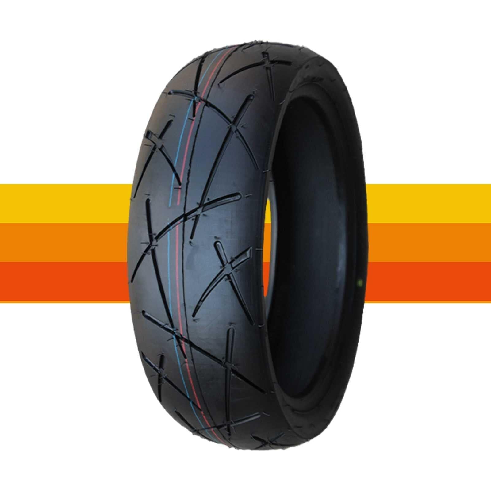 130/60-13 Opona Bezdętkowa do Motocykla Dwukołowego, Indeks Nośności 60J 6 PR Maksymalne Ciśnienie 280 kPa Opona Dojazdowa o Małym Opórze Przednia lub Tylnia