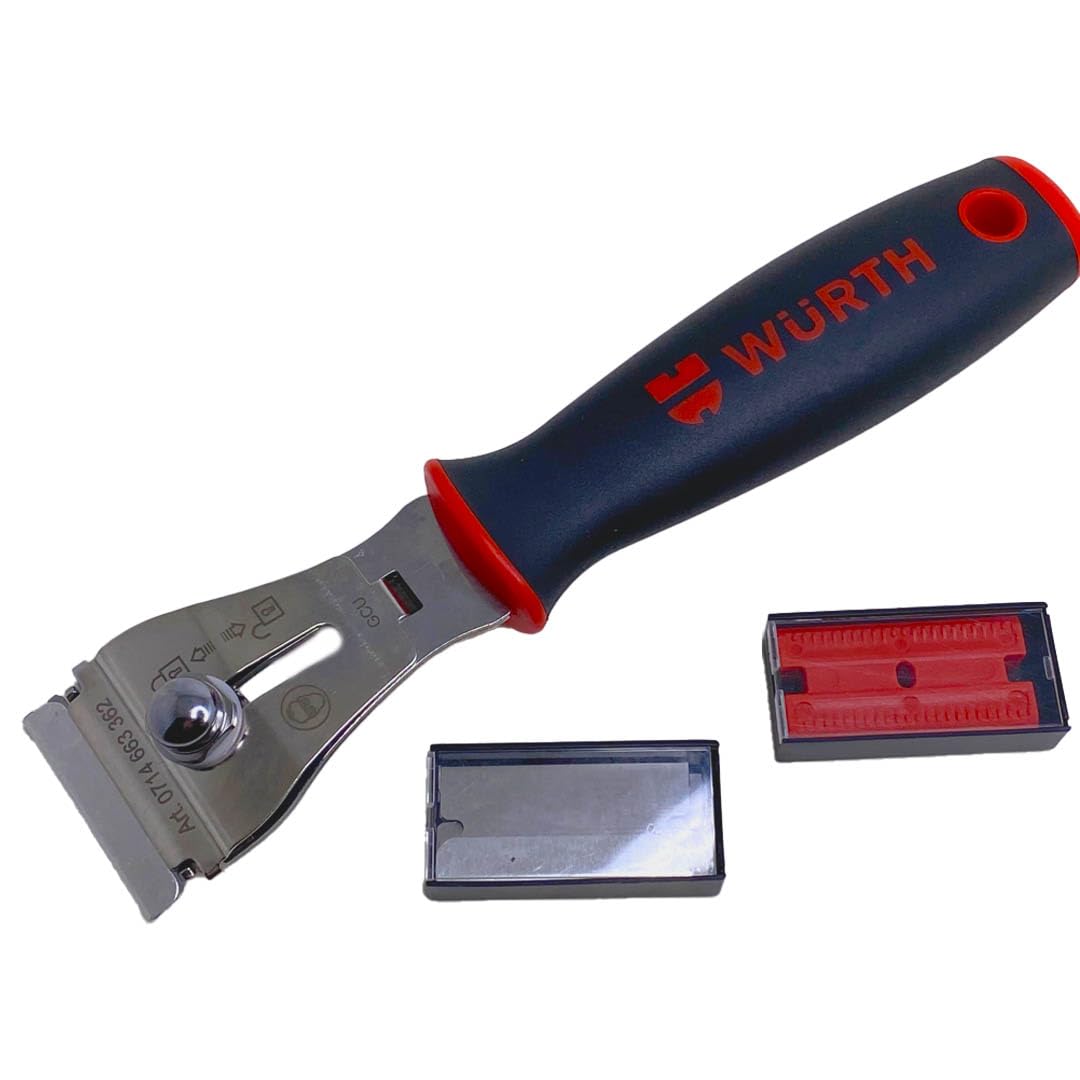 Würth Juego de raspador de cuchillas con sujeción rápida