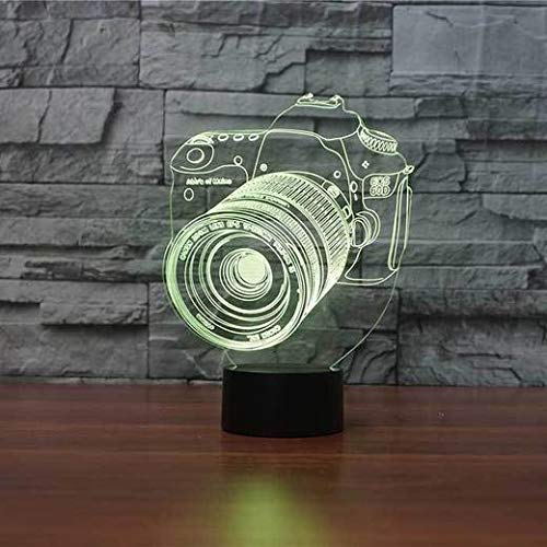 3D Nachtlicht Acryl Tischlampe Cartoon Hollywood Film Charakter Junge Weihnachten Kinder Geschenk Schlafzimmer Dekor Digitalkamera