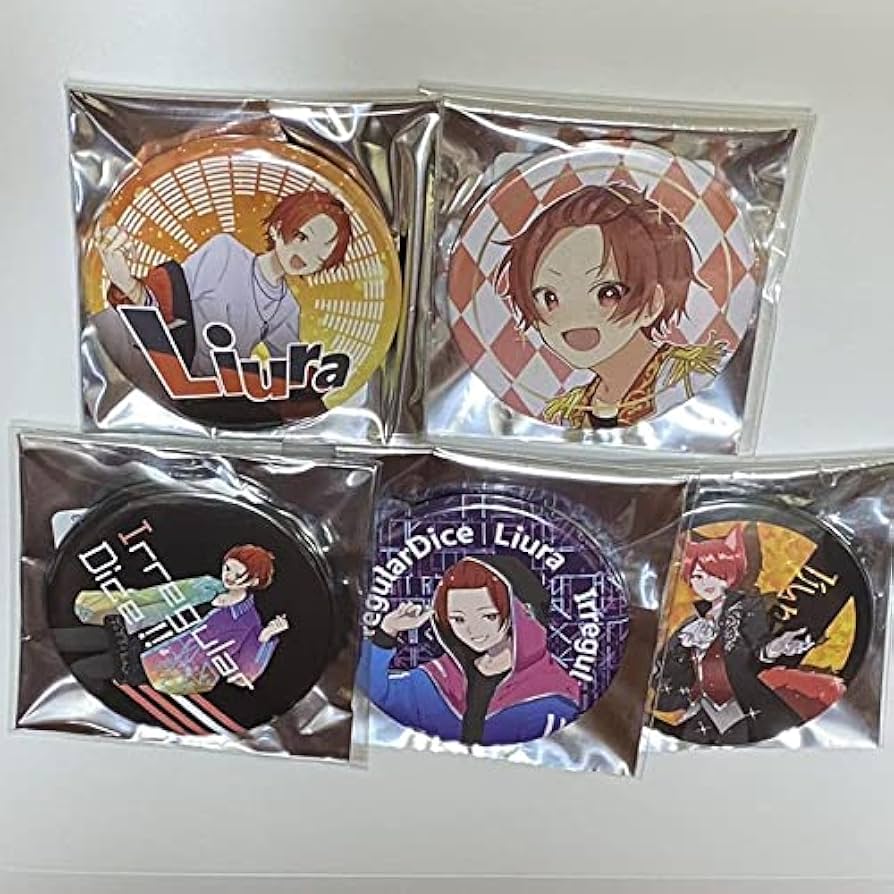 Amazon | いれいす りうら 缶バッジ セット | バッジ | おもちゃ