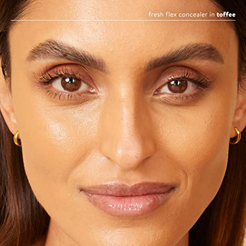 Honest Beauty Fresh Flex Concealer With Niacinamide + Vitamin E + Hyaluronic Acid | Vegan + Cruelty Free | Toffee, 0.17 Fl Oz #TOP5