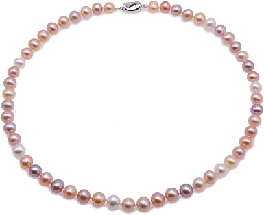 Lavender Freshwater Pearl Necklace 