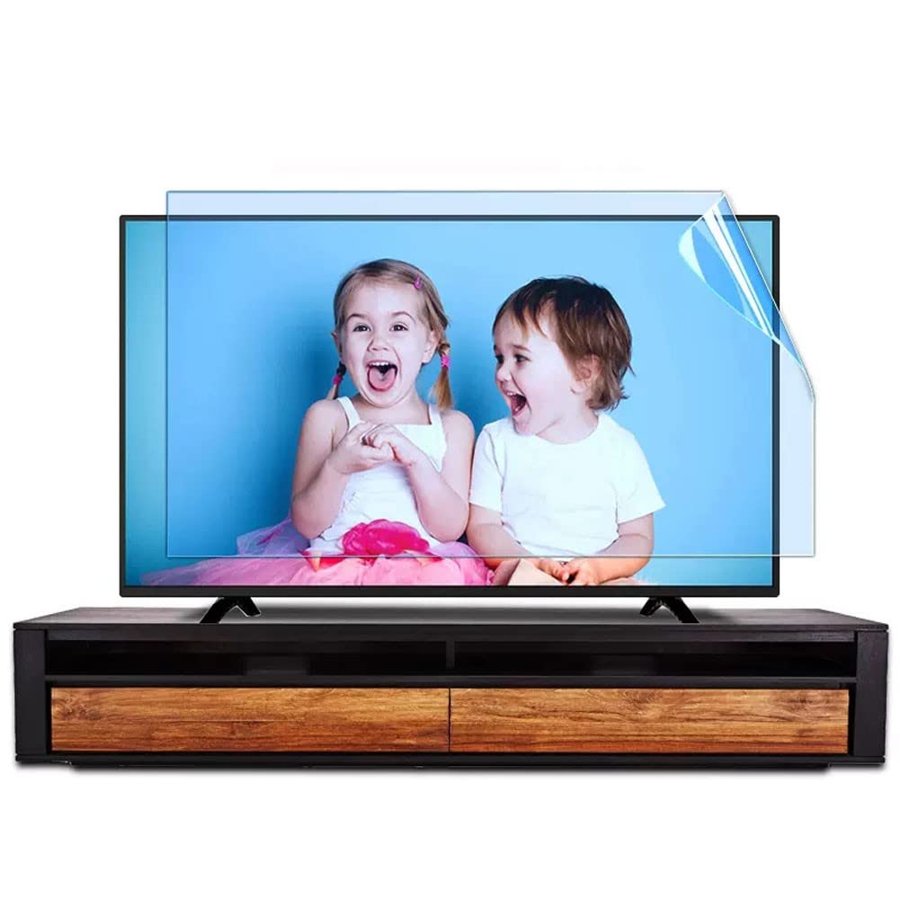 filtre ecran lumiere bleue Film de protection d'écran TV antireflet, filtre d'affichage anti-lumière bleue, empêche les radiations, soulage la fatigue oculaire, protège les yeux et améli