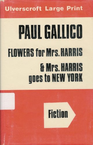 Flowers For Mrs Harris (U) [Large Print] 0854561374 Book Cover