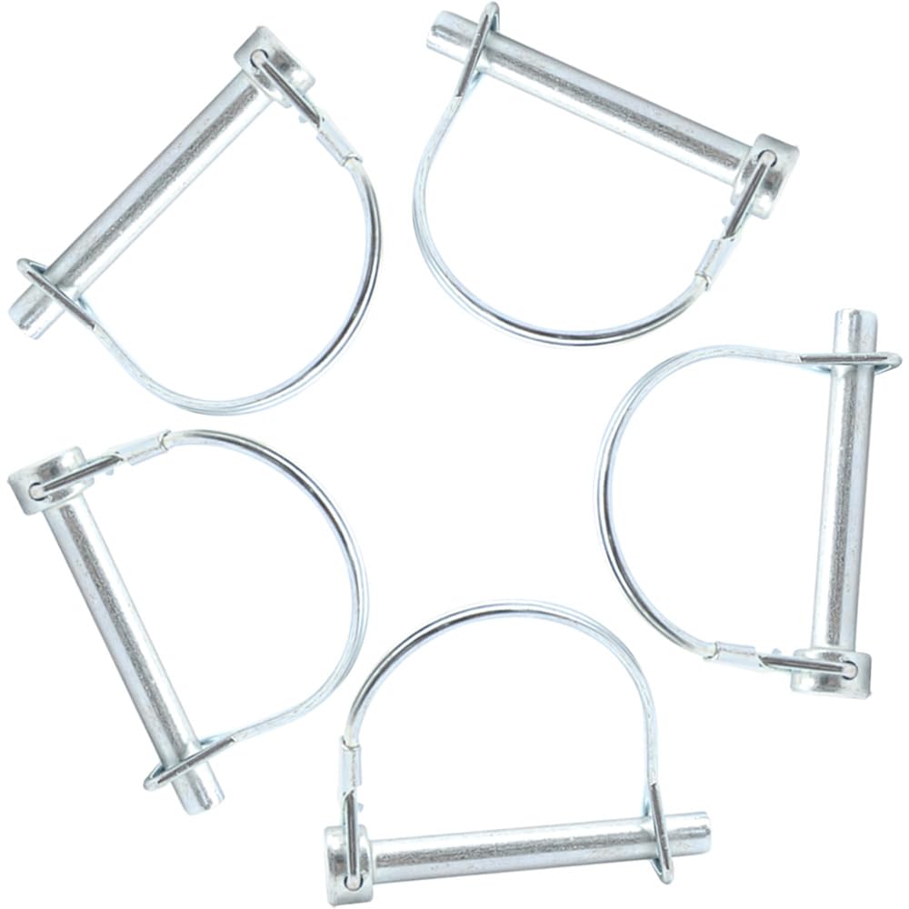 5 Pcs Safety Coupler Pin 6x40mm Trailer Coupler Pin (DXS/6x40mm)