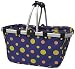 JanetBasket NB023-L Twilight Large Aluminum Frame Basket